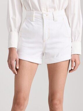 Joe's Jeans white denim shorts 29